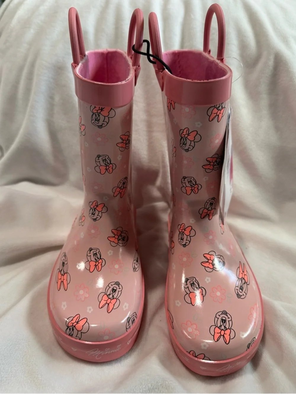 Disney Pink Minnie Mouse Rain Boots for Kids